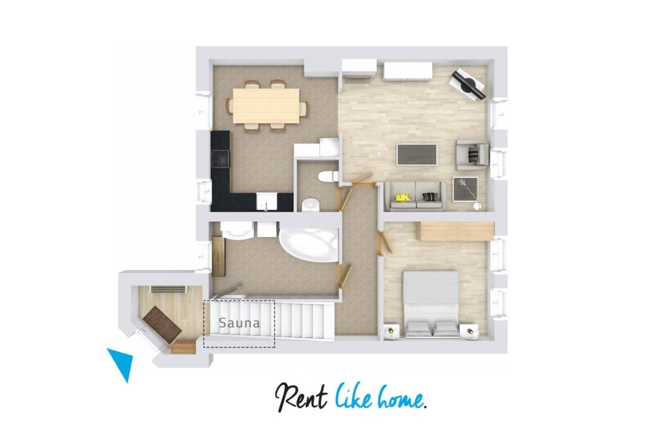 Miedzyzdroje Stylowy Apartament Z Sauna By Noclegi Renters Экстерьер фото
